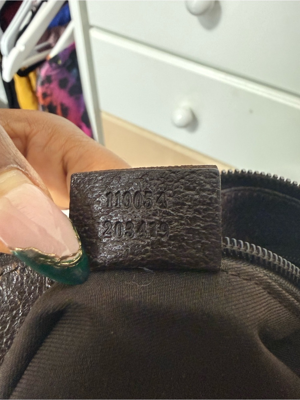 Gucci Beige and Dark Brown GG Monogram Crossbody - Picture 4 of 11